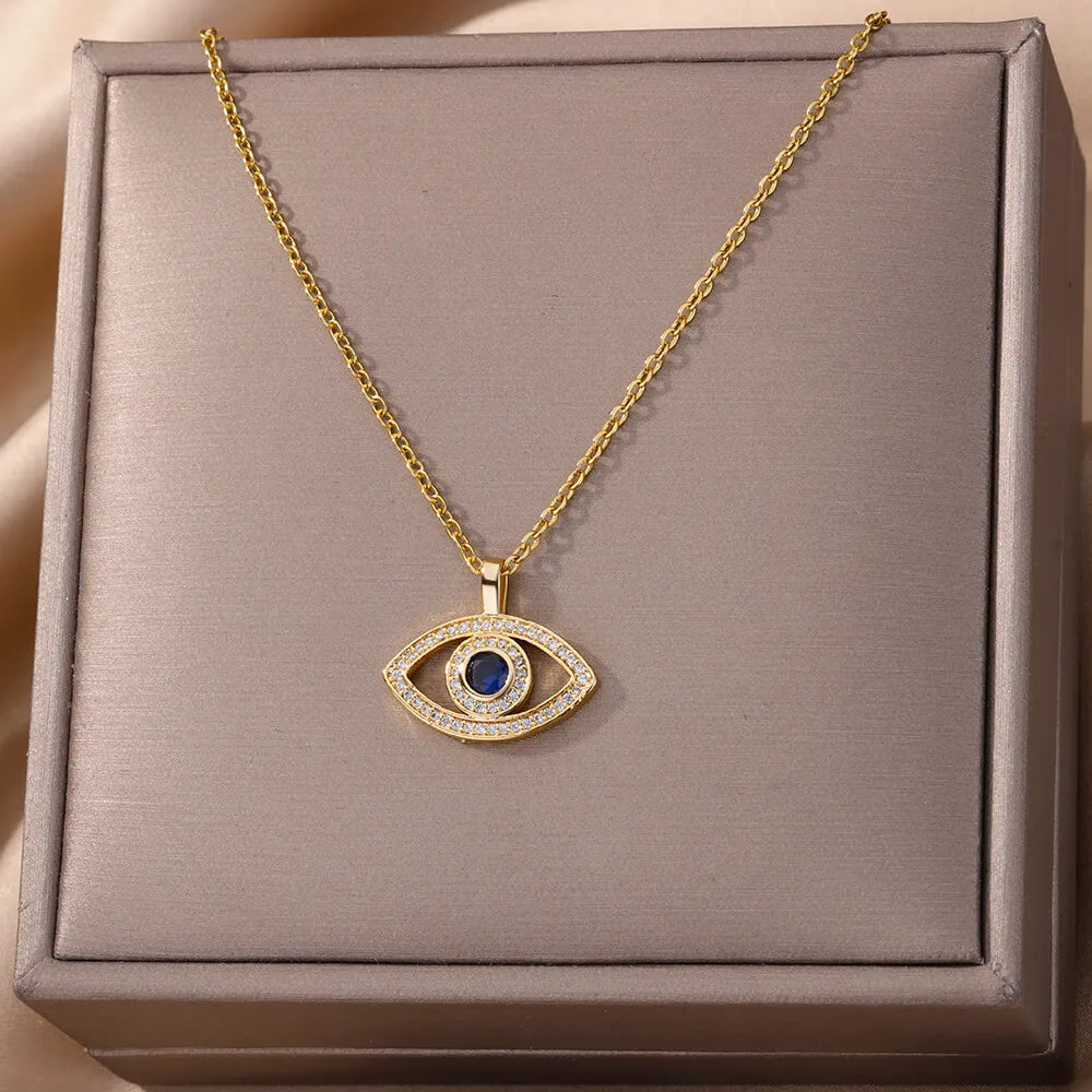 Eye Pendant Necklaces